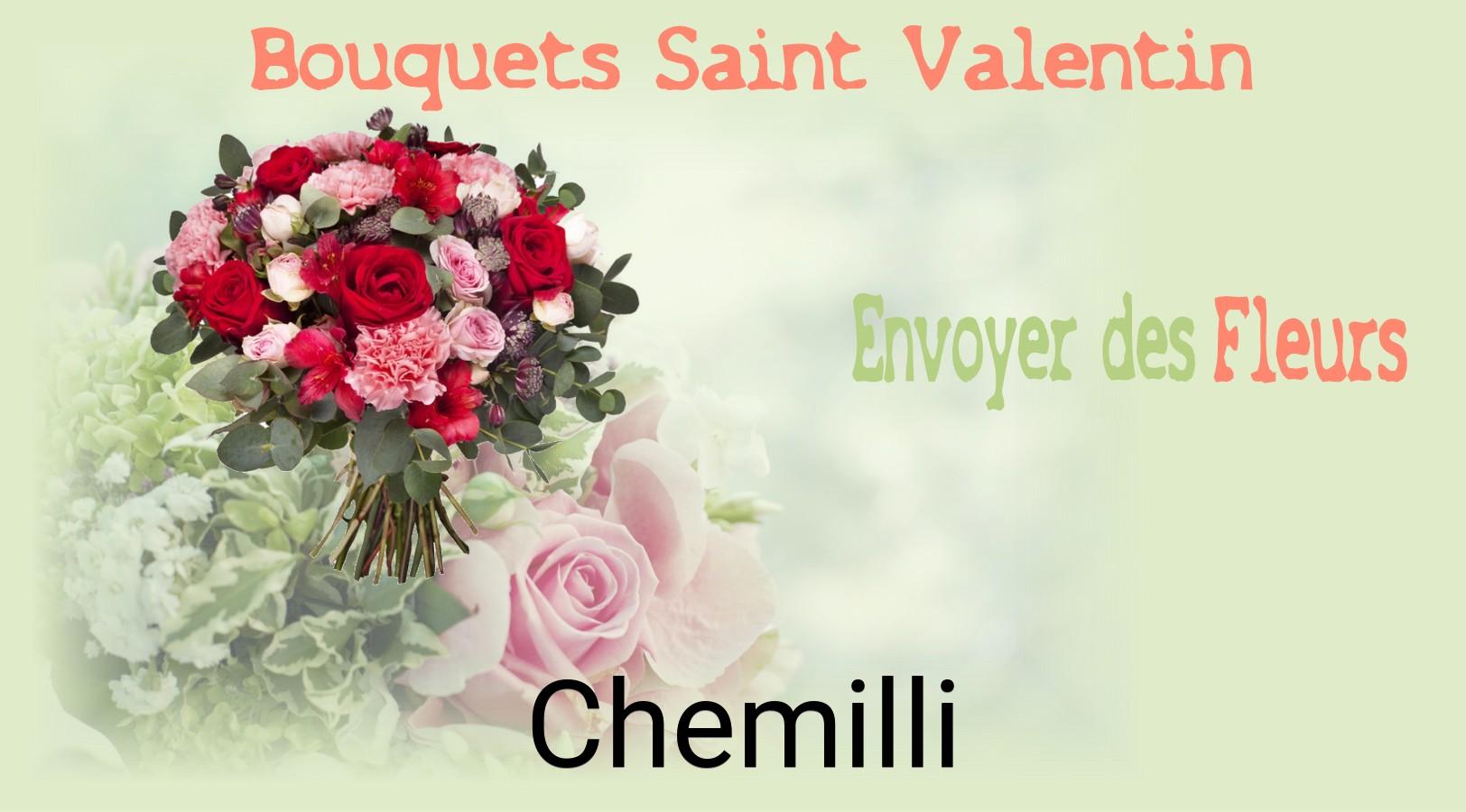 Roses de Saint-Valentin livrées à Chemilli